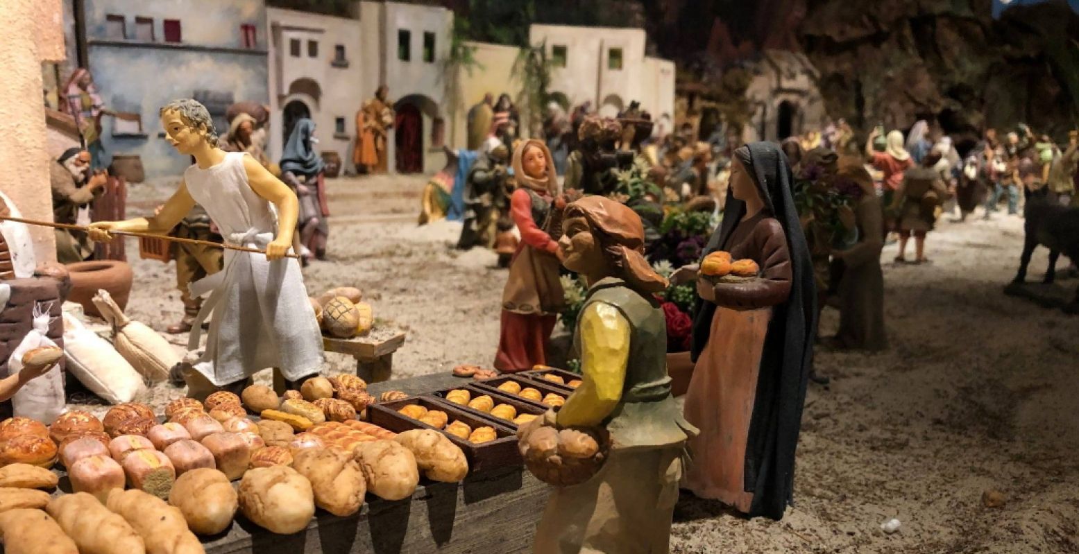 Bewonder allerlei taferelen uit het kerstverhaal. Foto: Museumpark Orientalis