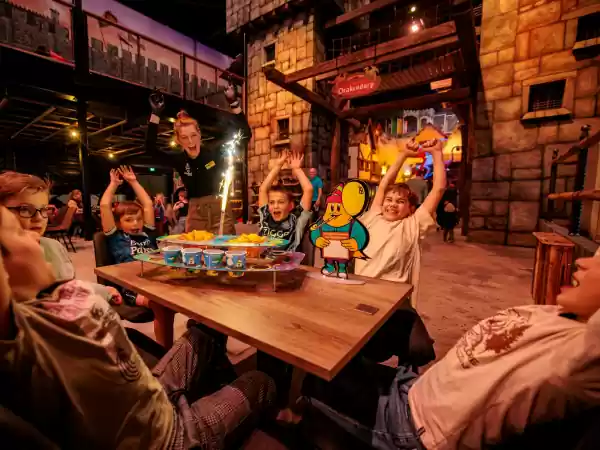 Altijd dikke pret: je verjaardagsfeestje in Billybird Drakenrijk! Foto: Billybird Drakenrijk