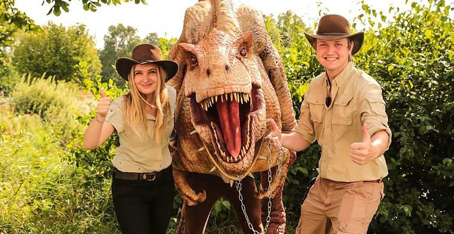 Ga met de rangers mee naar de dino's, tijdens de Oervalleidagen van BillyBird Park Hemelrijk. Foto: BillyBird Park Hemelrijk