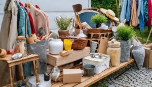 Buurtrommelmarkt. Foto: Eigen foto