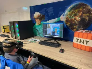 Extra Minecraft VR dag Foto geüpload door gebruiker Stichting Liniebreed Ondernemen.