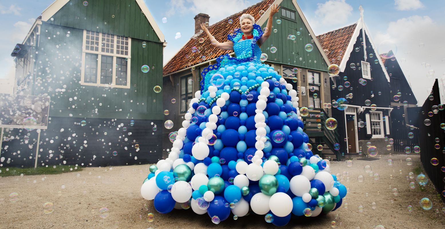 Het is al feest in het Zuiderzeemuseum sinds 1 april. Foto: Zuiderzeemuseum © Maarten Schets