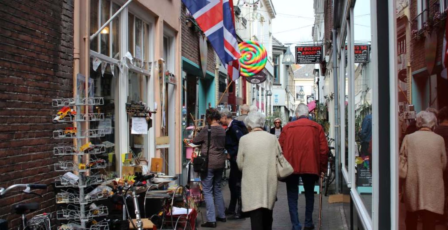 Winkelen kan heel goed in Deventer. Foto: Redactie DagjeWeg.NL