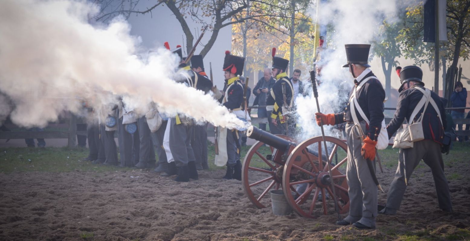 De Winterbivak in Archeon brengt de napoleontische tijd overtuigend tot leven. Foto: Museumpark Archeon.