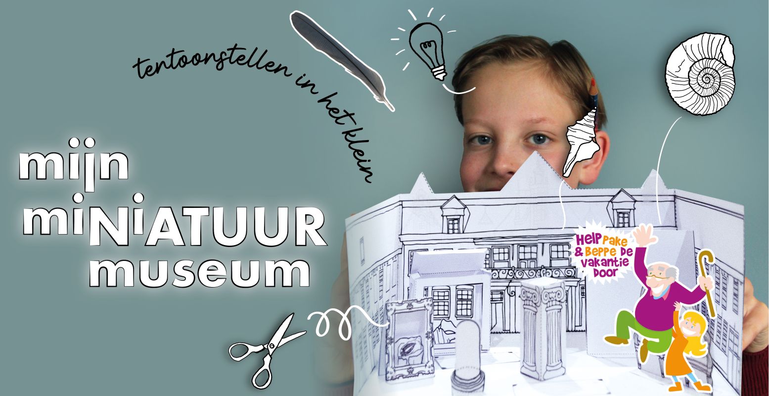 Maak een miNiATUUR museum voor je eigen verzameling. Foto: Natuurmuseum Fryslân