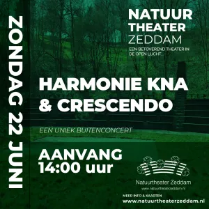 Muzikale zomerklanken in het groen! Foto Natuurtheater Zeddam