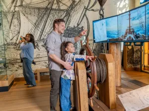 Maritiem MuZEEum Zeeland Het MuZEEum houdt de aandacht van jong en oud vast. Foto: Maritiem MuZEEum Zeeland © Shayenne Kukler