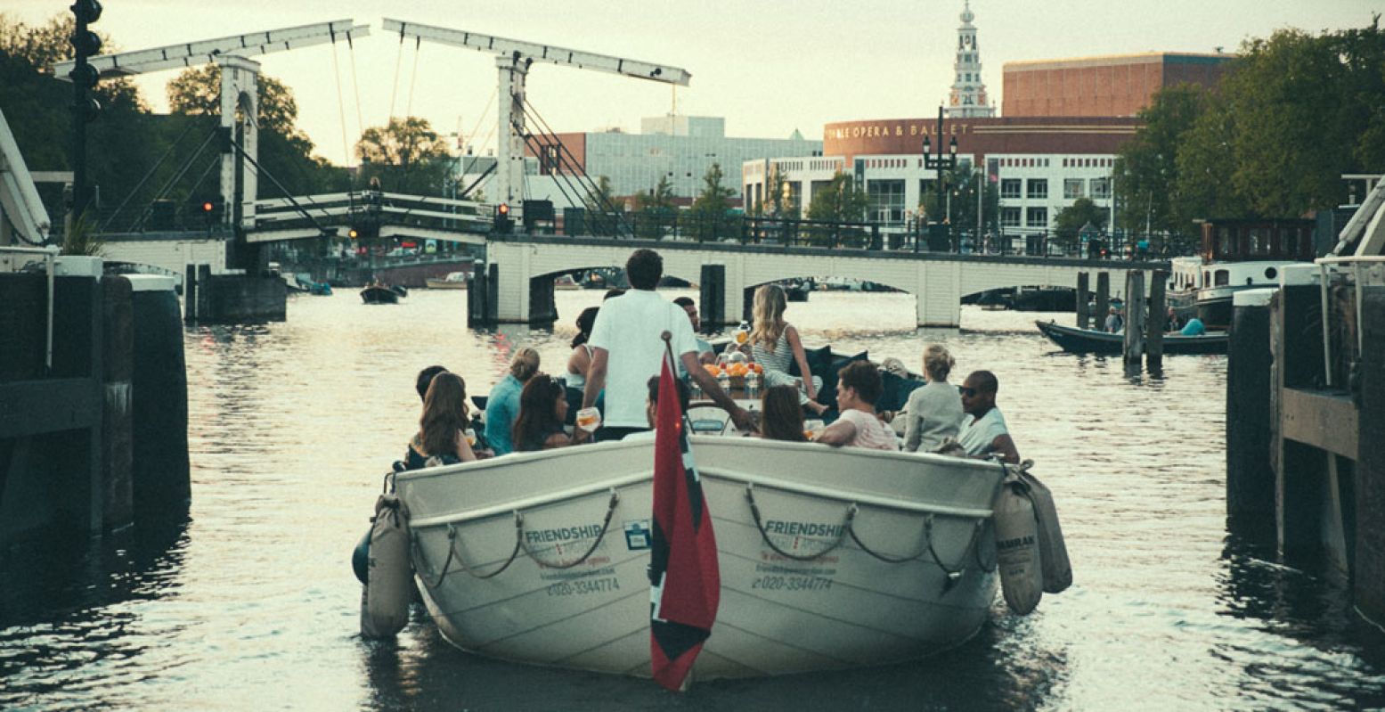 Boek een privéboot van Friendship. Foto: Friendship Amsterdam