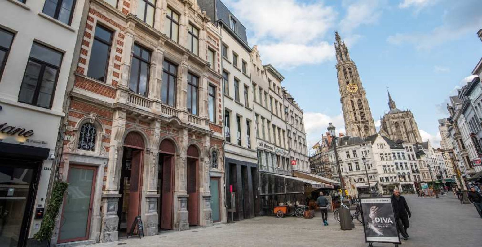 Het vernieuwde DIVA aan de Suikerrui in Antwerpen. Foto: DIVA