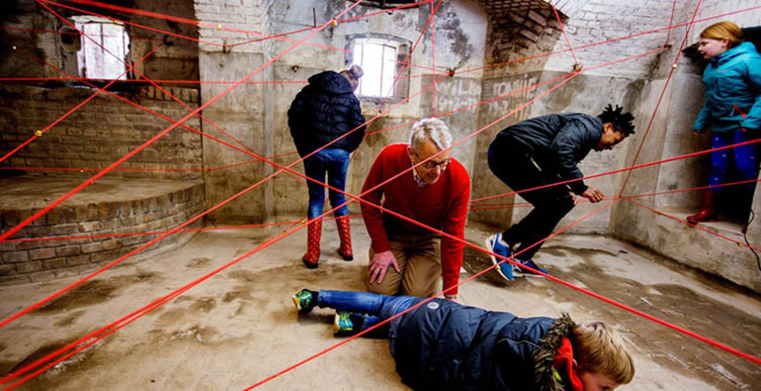 Verover het vernieuwde Fort Pannerden met de spannende Expeditie! Foto: Duncan de Fey.