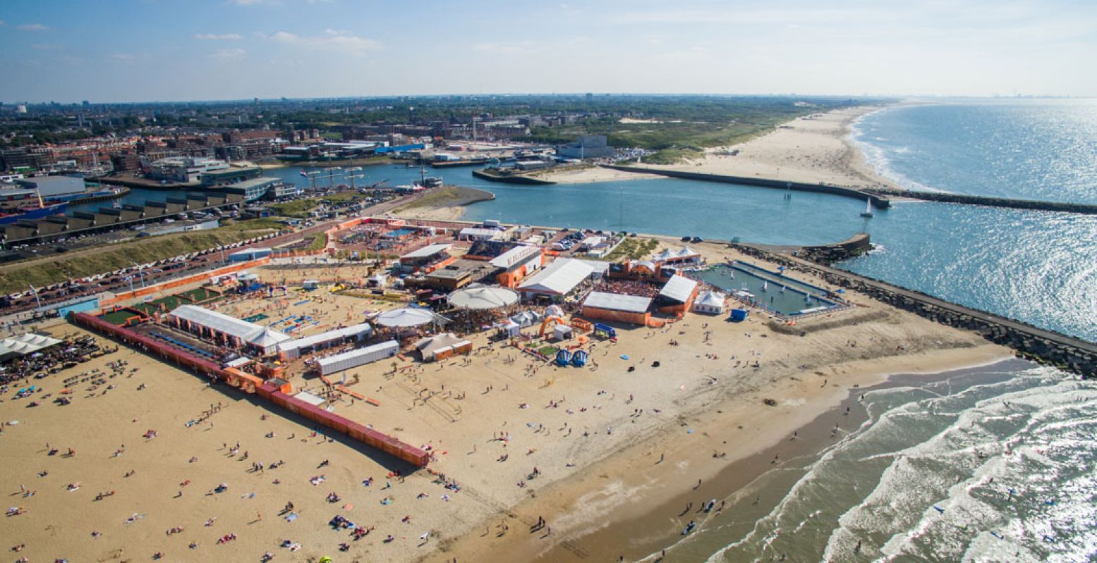 Sport jezelf moe op 'het sportstrand van Den Haag'. Foto: Olympic Experience © 2016 Tim Buitenhuis