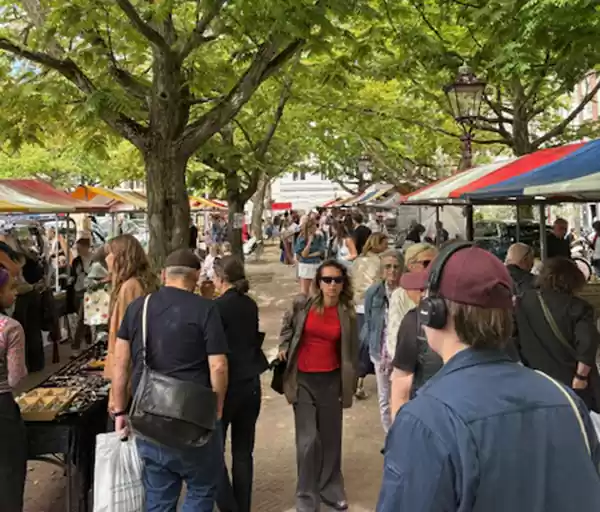 Vintage-Curiosa-Antiekmarkt Amstelveld Fotograaf: van Aerle bv