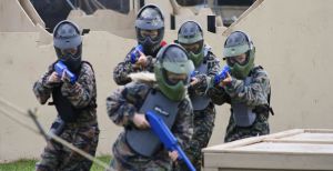 Over de foto: Foto: Paintball Jungle Amsterdam. Foto: Paintball Jungle Amsterdam.