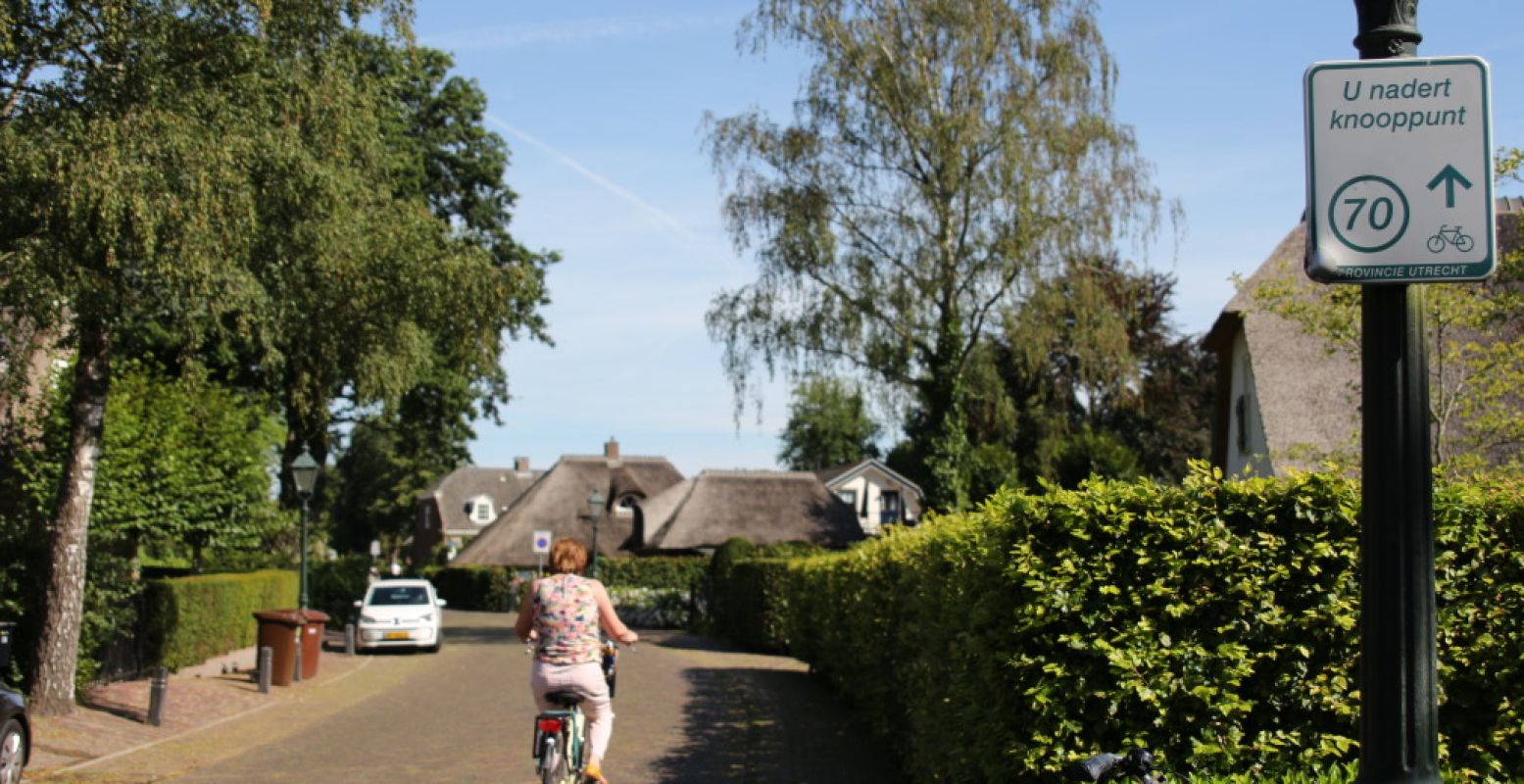 Het oude centrum van Soest is prachtig om doorheen te wandelen of fietsen. Foto: DagjeWeg.NL, Coby Boschma.