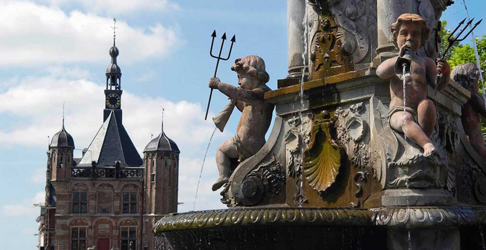 Deventer is een van de oudste steden van Nederland. De stad bestaat inmiddels 1250 jaar. Foto: VVV Deventer.