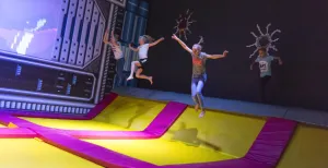 Ga prikkelarm spelen bij Mattel Play! en The Portal Action House Prikkelarm jumpen. Foto: The Portal Action House