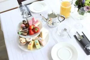 Landgoed Het Rheins Geniet van een high tea. Foto: Landgoed Het Rheins.