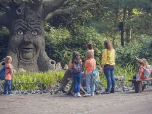 De Sprookjesboom in het Sprookjesbos. Foto: Efteling.