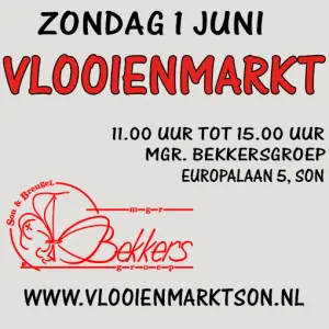 Vlooienmarkt Mgr. Bekkersgroep Son en Breugel Foto: Vlooienmarkt Mgr. Bekkersgroep