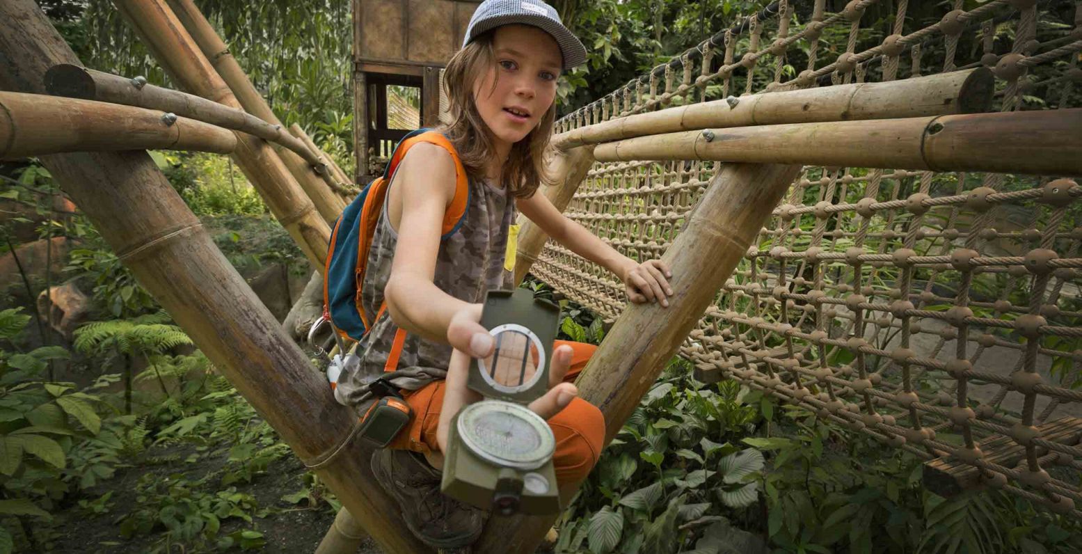 Ga op safari bij WILDLANDS in Emmen en vind je weg door de jungle. Foto: © WILDLANDS