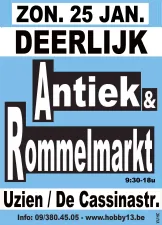 Antiek & Rommelmarkt te Deerlijk Foto: De Dapper Eddy