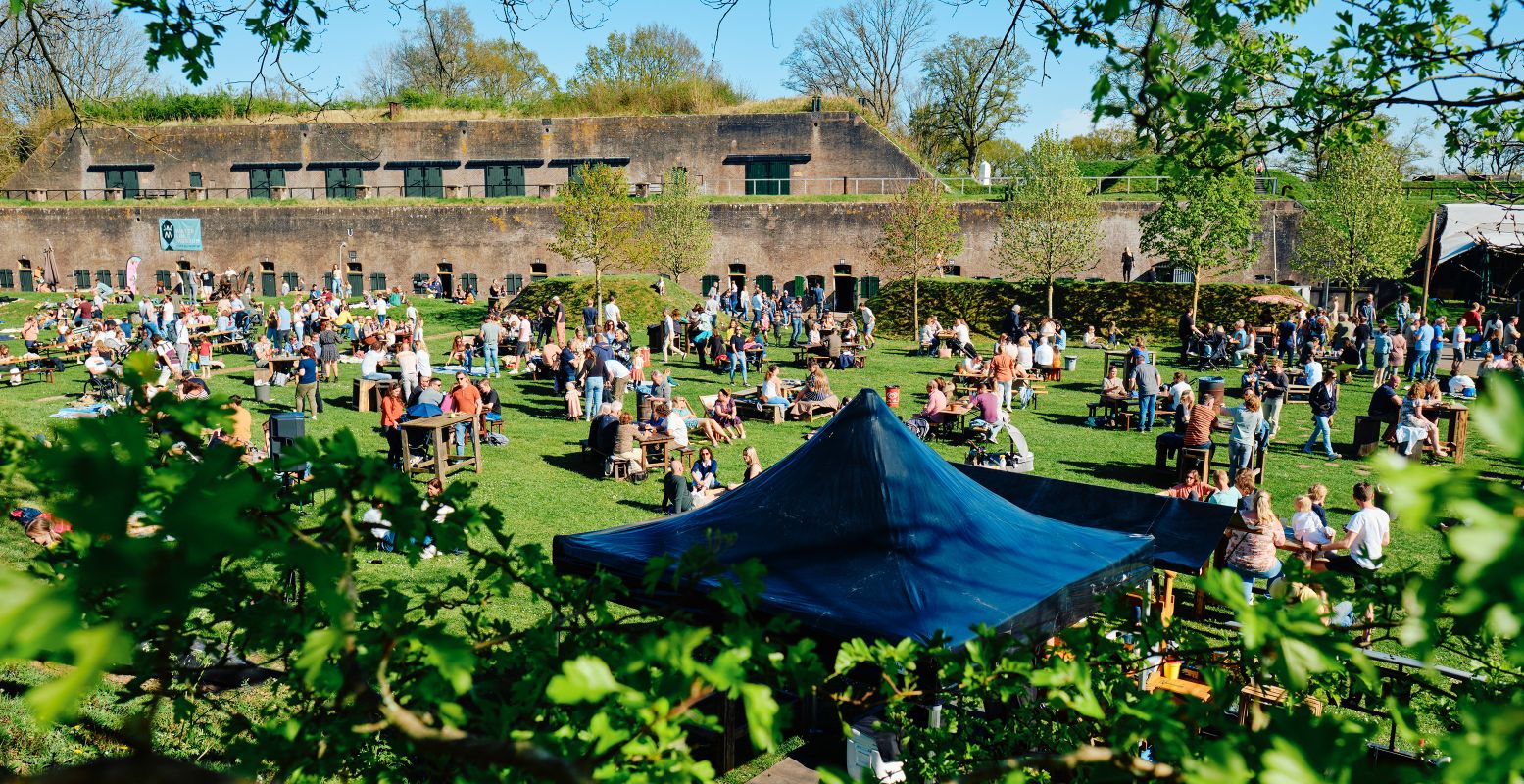 Een paasbest dagje met de Fort & Food Paaseditie op Fort bij Vechten. Foto: Fort & Food © Image Circus