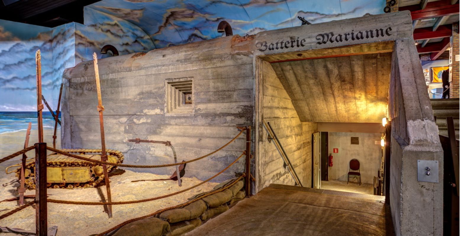 Bezoek de bunker in het Memory Vrijheidsmuseum: Foto: Memory Vrijheidsmuseum/Peter ten Dijke.