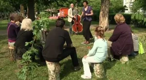 Picknicken in zonnig Haarlem