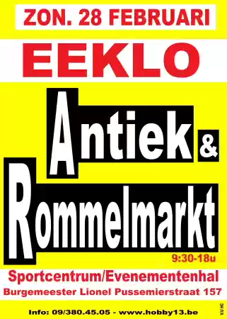Antiek & Rommelmarkt te Eeklo Foto: De Dapper Eddy