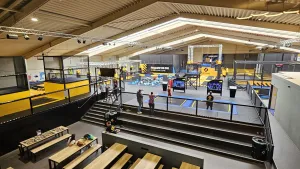 Jumpsquare Amsterdam-Noord Sinds 2024 vind je in Amsterdam een tweede Jumpsquare in Noord. Foto: Jumpsquare