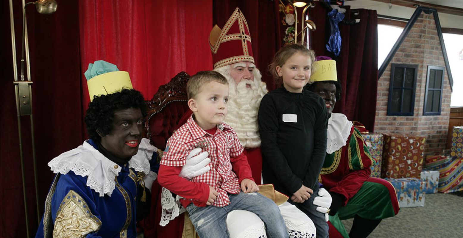 Ontmoet Sinterklaas en reis met hem en zijn pieten mee in de trein. Foto: Museumstoomtram Hoorn-Medemblik © K. Laan.