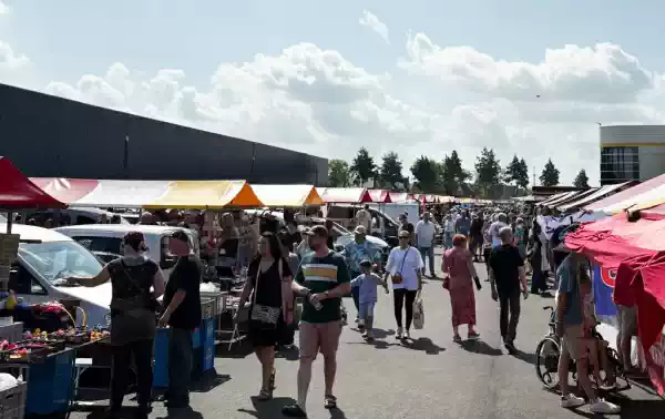Mega Openlucht Snuffelmarkt Gorinchem Fotograaf: van Aerle bv