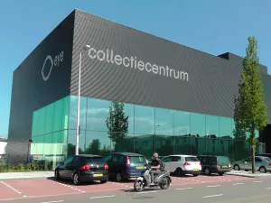 Het gebouw van Eye Collectiecentrum. Foto: Eye Collectiecentrum @ Ton Soder