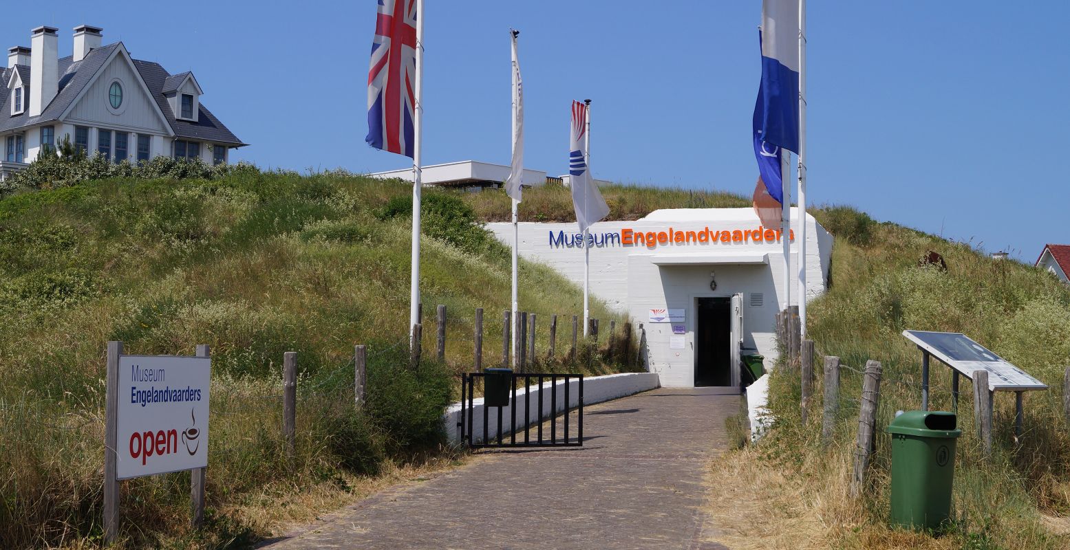 Museum Engelandvaarders zit in een ondergrondse bunker, onderdeel van de Atlantikwall. Foto: DagjeWeg.NL