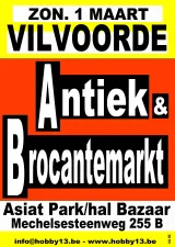 Antiek & Rommelmarkt te Vilvoorde Foto: De Dapper Eddy