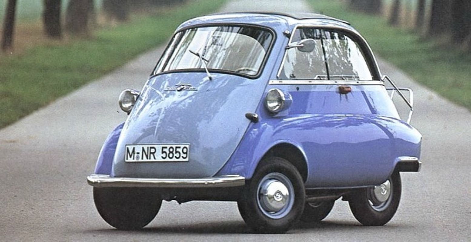 De BMW Isetta uit de jaren '50 is té schattig. Foto: © Autoworld