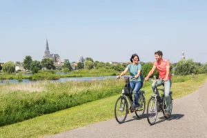 De mooiste combi: fietsen en varen! Foto geüpload door gebruiker Stichting Liniebreed Ondernemen.