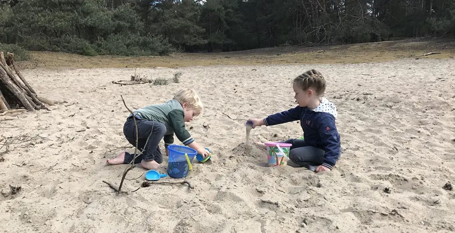 Lekker spelen in de natuur! Foto: DagjeWeg.NL