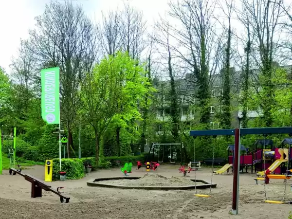 Speeltuin Kindervreugd Beverwijk Schommel, klim en glijd naar hartenlust. Foto: Richard de Vries