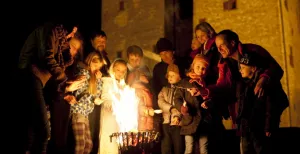 Middeleeuws festijn op Slot Loevestein