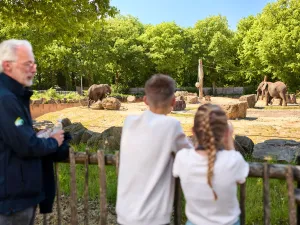 Spot samen de mooiste dieren. Foto: Ouwehands Dierenpark