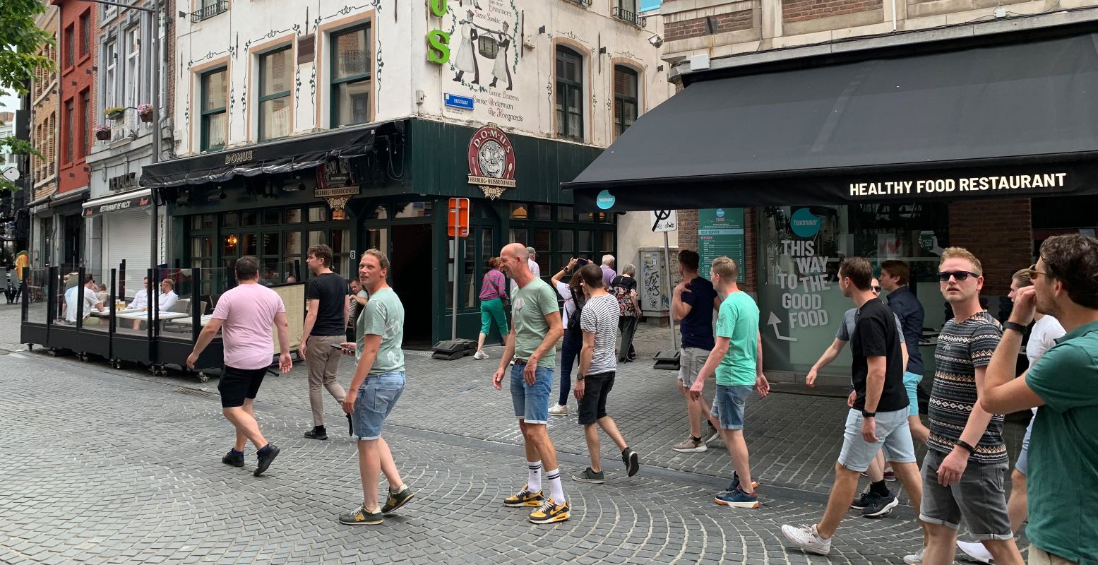 Met een vriendengroep naar Leuven? Bezoek dan een van de brouwerijen, zoals Huisbrouwerij Domus. Foto: DagjeWeg.NL