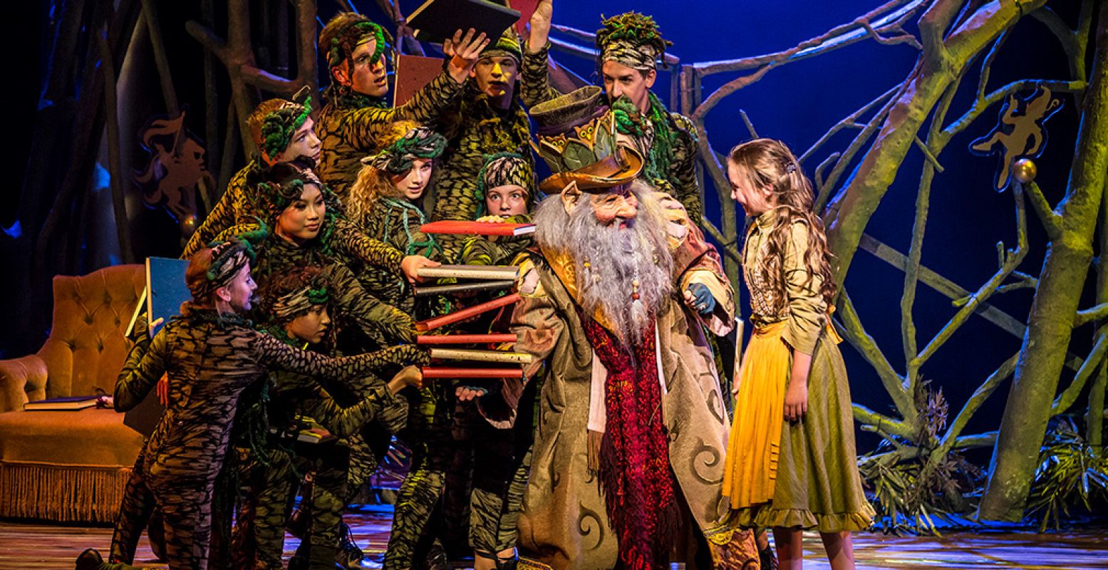 De Efteling musical De Sprookjessprokkelaar reist door Nederland! Een prachtige voorstelling voor in de kerstvakantie. Foto: De Efteling