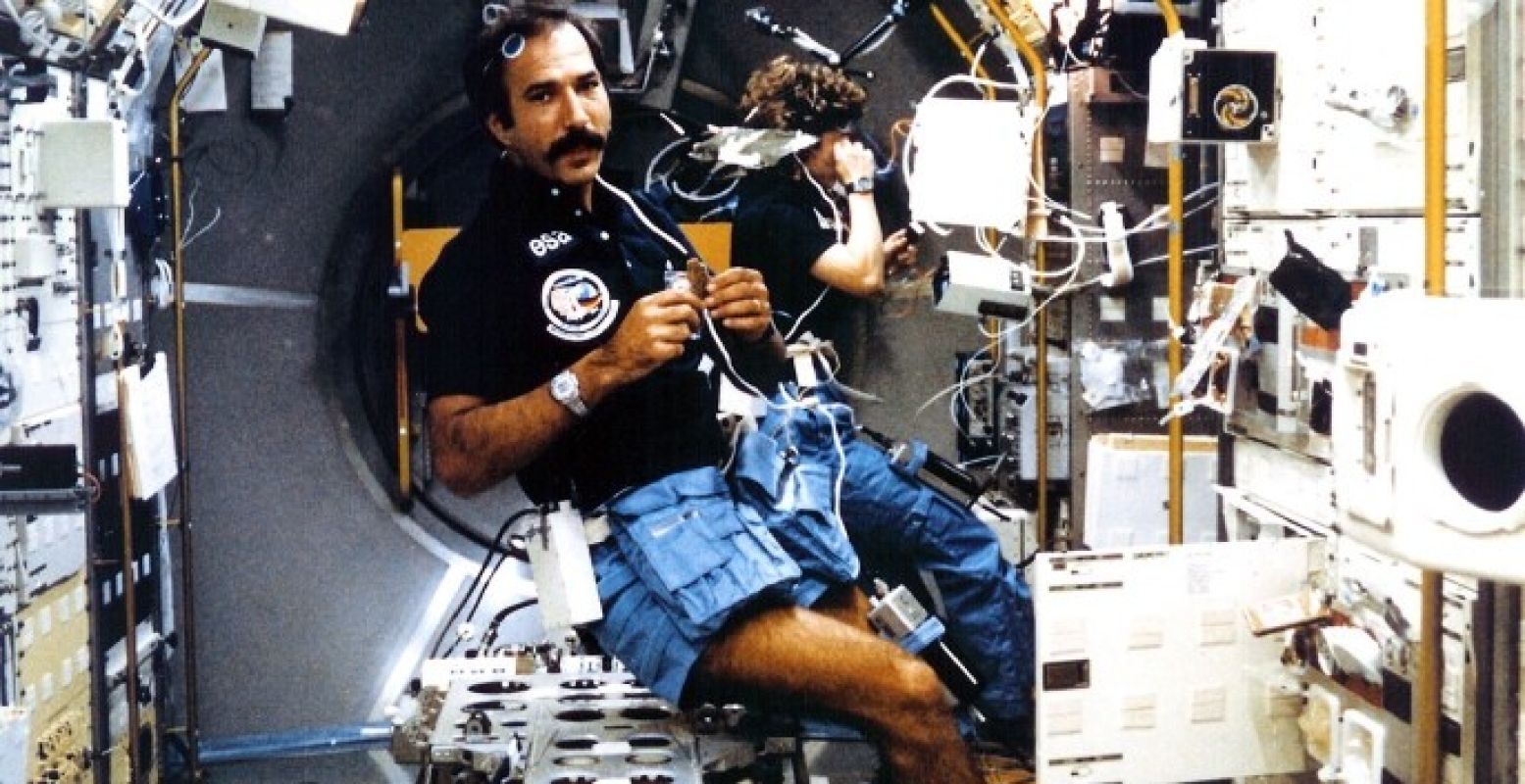 Het vorige Nederlandse ruimterecord stond op naam van ESA-astronaut Wubbo Ockels.