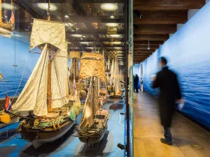 Schepen op schaal. Foto: Het Scheepvaartmuseum © Twycer