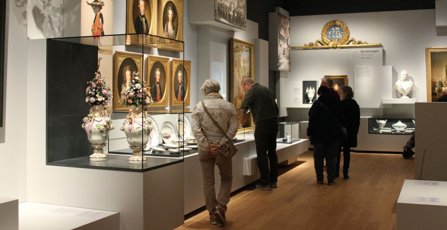 Ontdek de geschiedenis van de Oranjes in het ondergrondse museum van Paleis Het Loo. Foto: DagjeWeg.NL