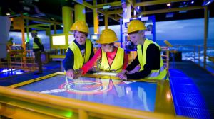 Offshore Experience in het Maritiem Museum Rotterdam Foto: Marco de Swart