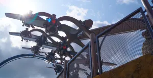 Extra snufje magie in Toverland: 4 nieuwe attracties Pixarus neemt iedereen (min. 125 cm lang) mee in een duizelingwekkende rondvlucht. Foto: DagjeWeg.NL