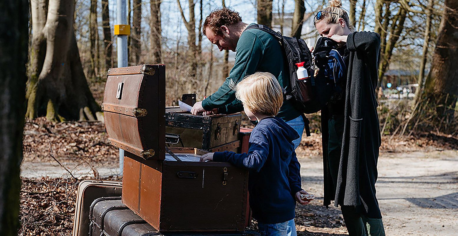 Kraak de code op het Pad van de Bevochten Vrijheid. Foto: Nederlands Openluchtmuseum