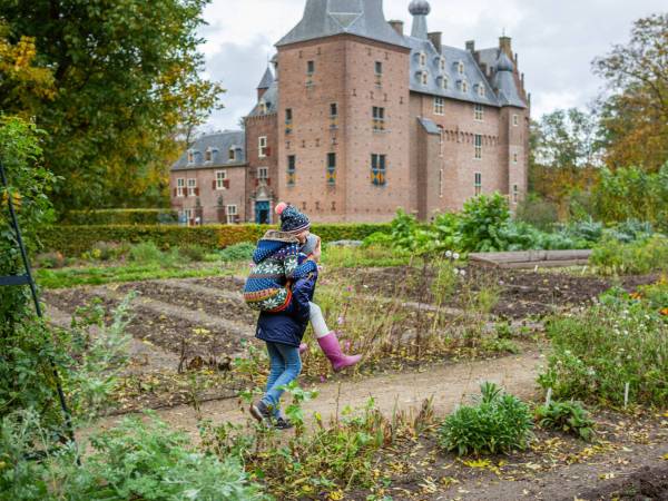Prachtig plekje: de moestuin van het kasteel. Foto: Kasteel Doorwerth @ Floris Scheplitz